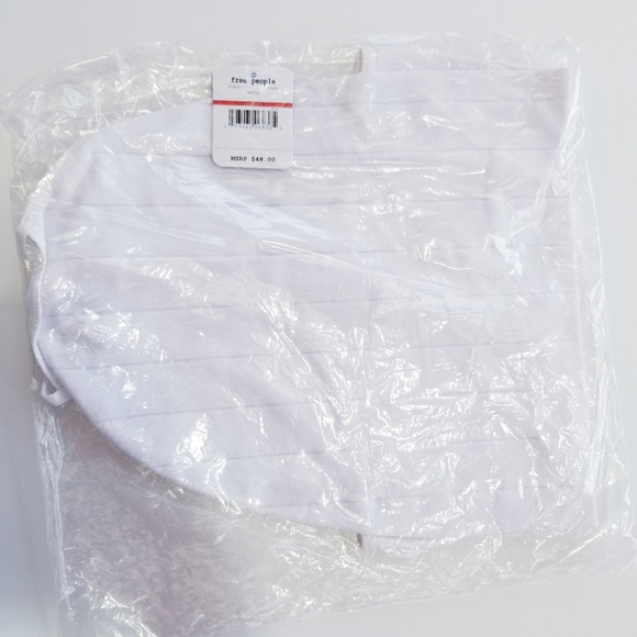 Free People Bridget halter cross-back Bodysuit - Picture 5 of 5